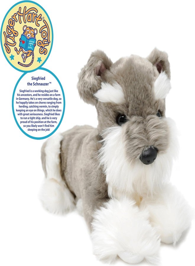 TigerHart Siegfried The Schnauzer - 13 Inch Stuffed Animal Plush - Image 4